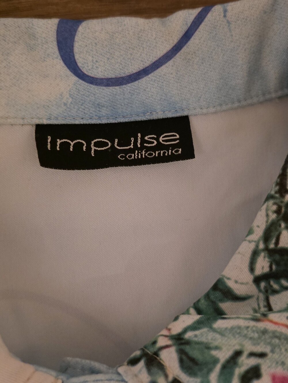 Venice Print Floral Denim Jacket - Blue - Picture 3 of 5